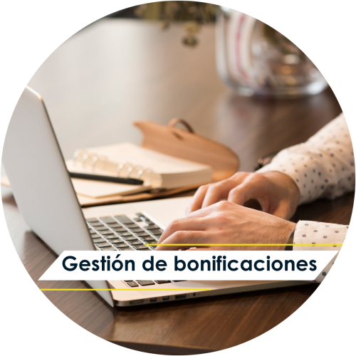 Gestión de bonificaciones