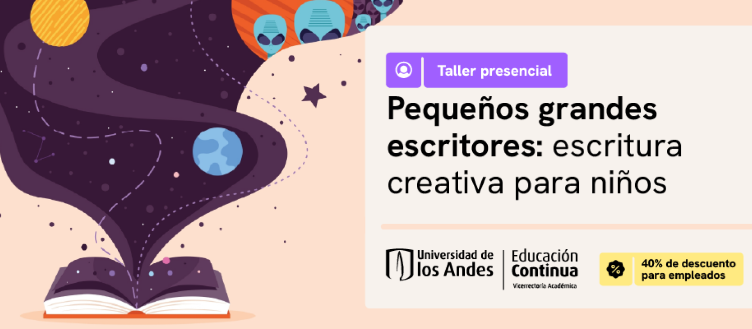Pequeños grandes escritores: escritura creativa para niños