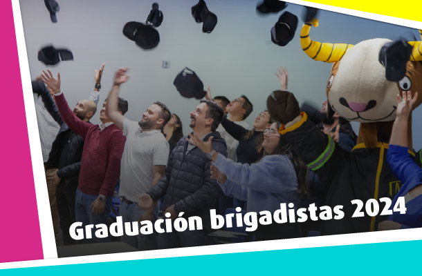 ¡Así fue la graduación de los nuevos brigadistas Uniandinos! 